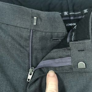 INC International Concept Mens Dress Slacks Pants Dark Grey size 34x32